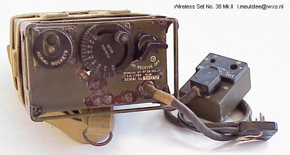 The Wireless  Set No. 38 Mk.II*. Click for accessories etc.