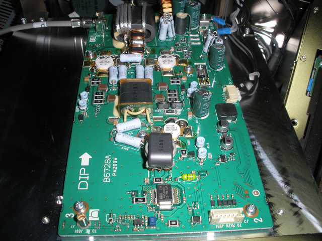 Fig.2: IC-7700 PA board. Photo: VK4BG.